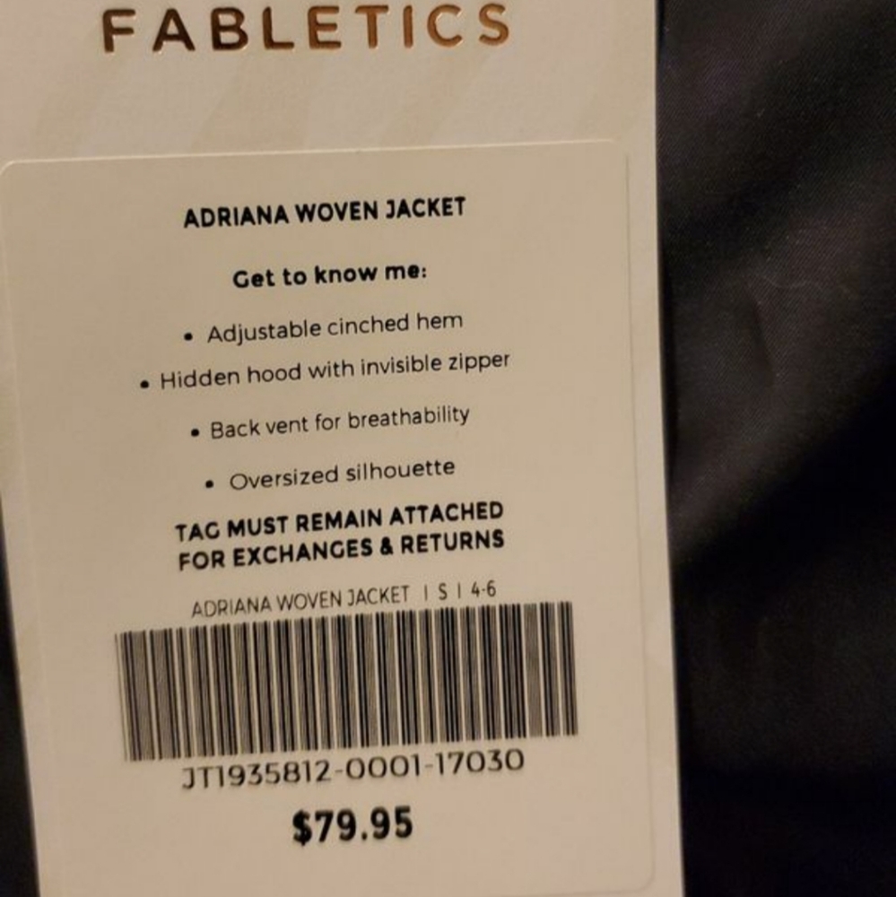 Fabletics Jacket - Picture 3 of 3